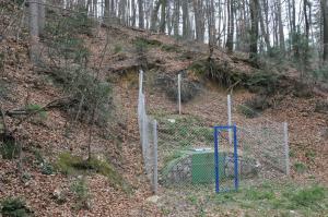 Ograjeno območje zajetja Štarklja